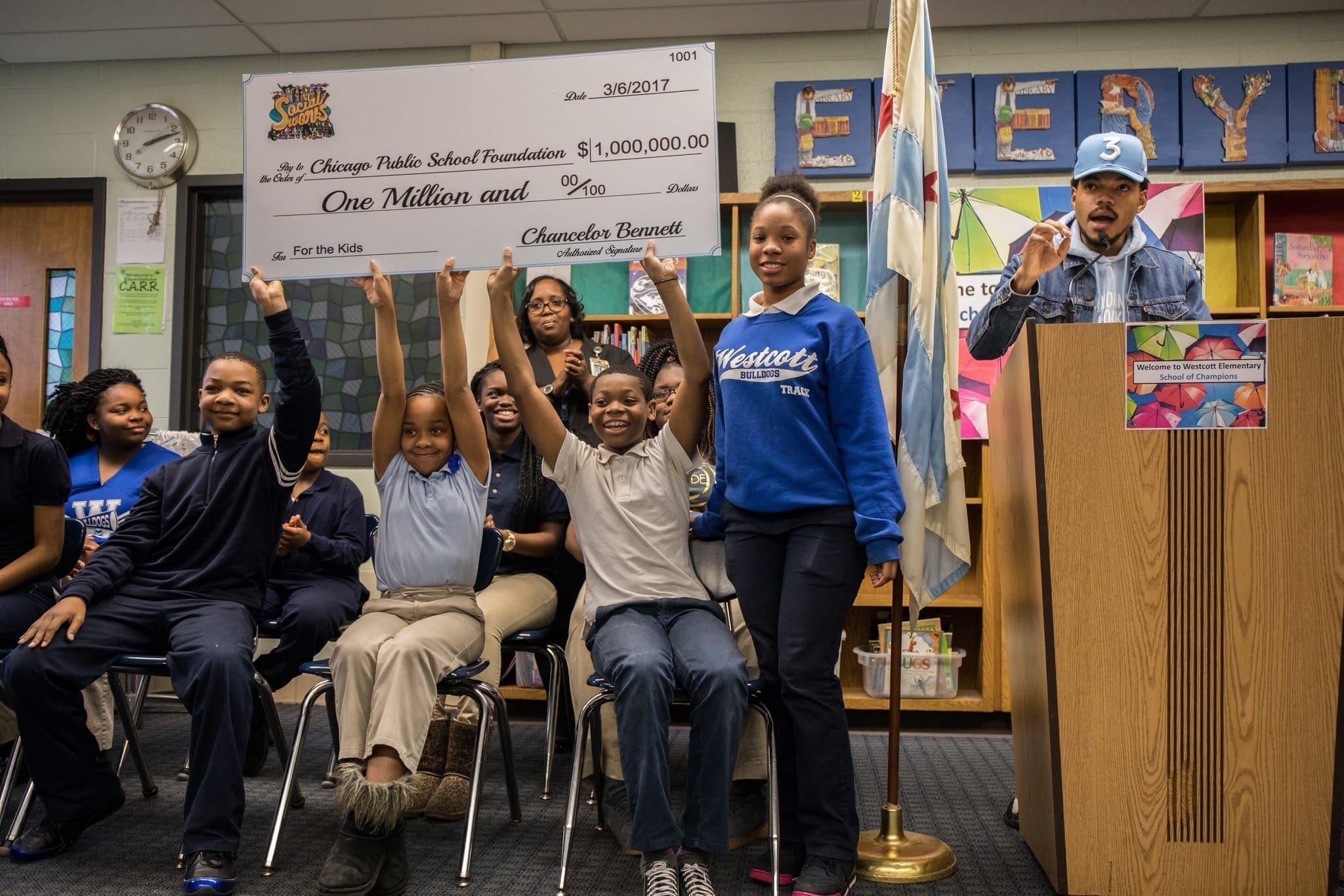 Chance The Rapper Raises $2.2 Million For 20 CPS Schools | SHOPPE BLACK