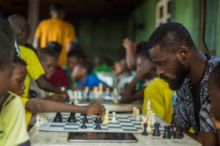 chess in slums africa