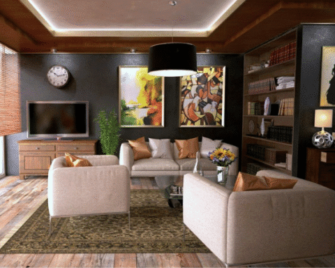 black interior designers