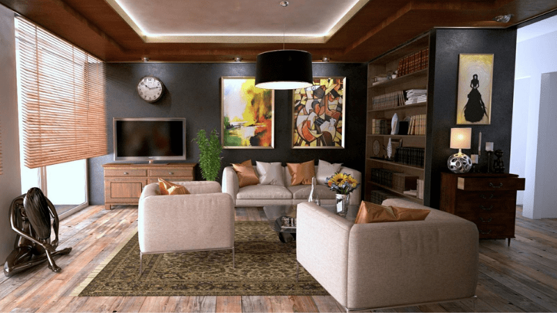 black interior designers